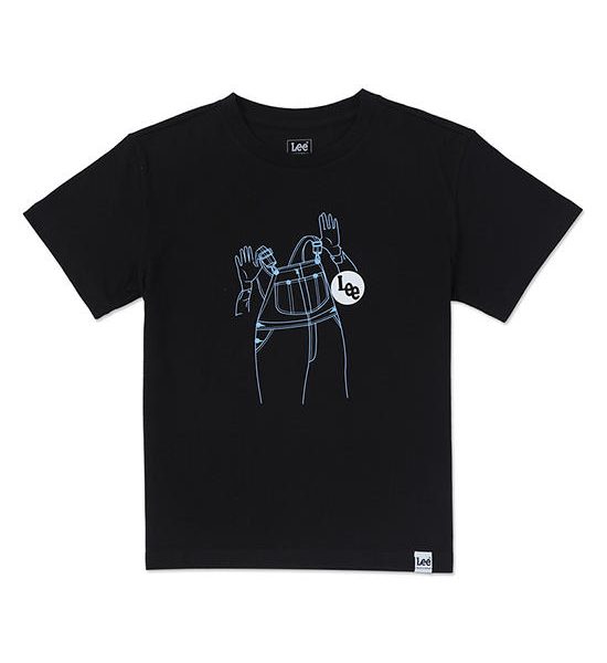 LEE KIDS Boy / Girl's Tee Short Sleeve Regular Fit Black. 100% оригинал
