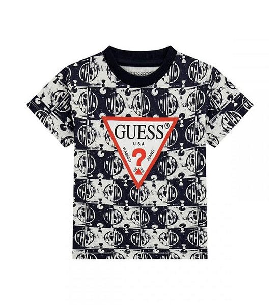 GUESS Guess Kids  Boys Printed T-Shirt  3-6 yrs  N5GI07K8HM4  -  Navy. 100% оригинал