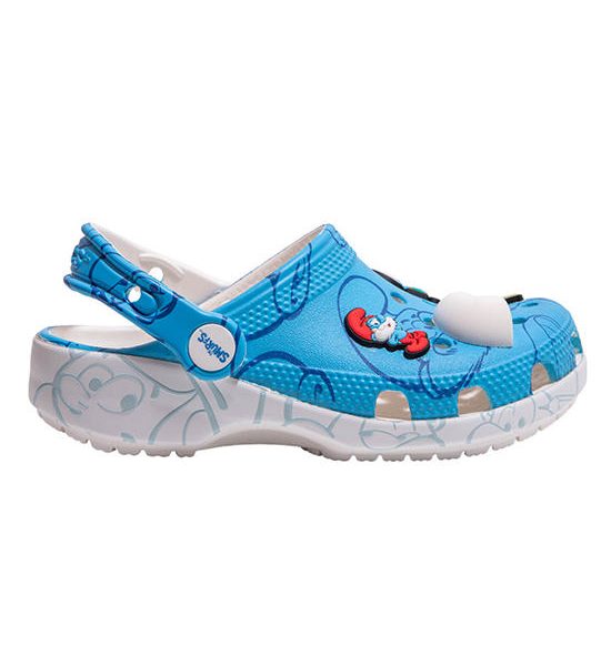 CROCS Kids Casual Shoes Smurfs Classic Clog Blue - CR024SH849EKTH. 100% оригинал