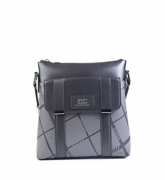PLAYBOY Playboy Vector  men's Bag  ST-B251PBM309 Grey. 100% оригинал
