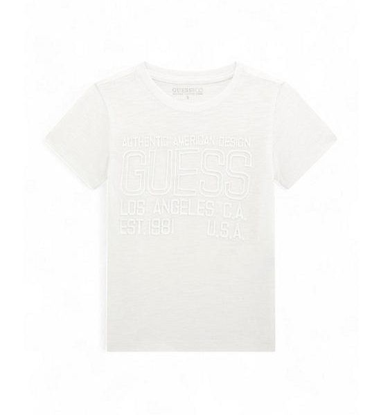 GUESS Boys MID ORGANIC SLUB JERSEY Tee 3-7 yrs N5GI13K6XN4 - White. 100% оригинал