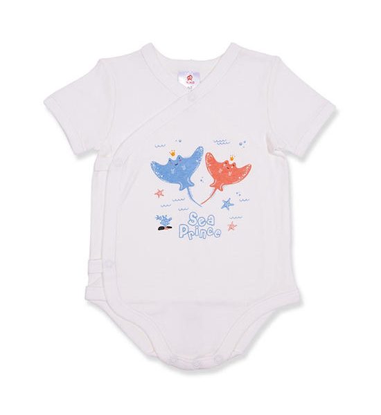 AUKA Off White, Newborn Baby Bodysuit ,Auka under the sea.. 100% оригинал