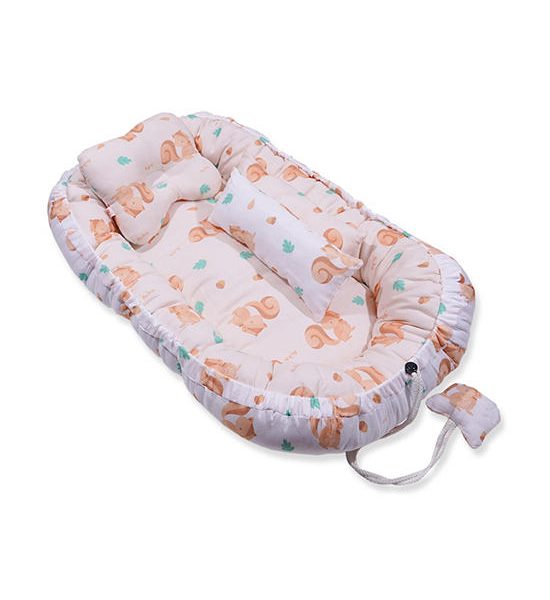 AUKA Orange,Newborn Mattress Muslin100% Cotton Artificial Down Fiber. 100% оригинал