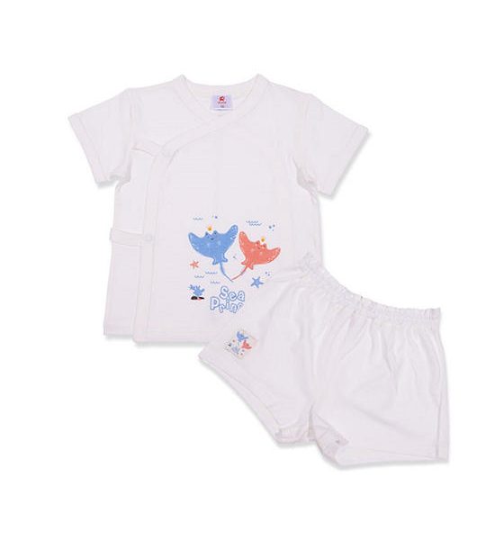 AUKA Off White,newborn baby  short sleeve set,Auka under the sea. 100% оригинал