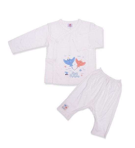 AUKA Off White ,newborn baby boy's long sleeve set,,Auka under the sea. 100% оригинал
