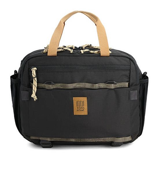 TOPO DESIGNS MOUNTAIN CROSS BAG BLACK/NEUTRAL. 100% оригинал