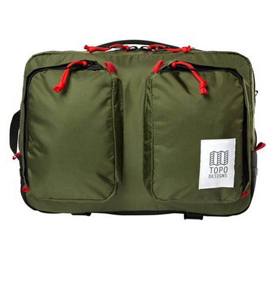 TOPO DESIGNS GLOBAL BRIEFCASE OLIVE/OLIVE. 100% оригинал