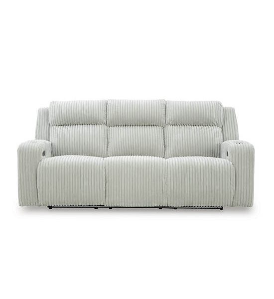 ASHLEY FURNITURE HOMESTORE Light Grey 3 Seater Power Recliner Adj Head TWINBROOKE/3RRM. 100% оригинал