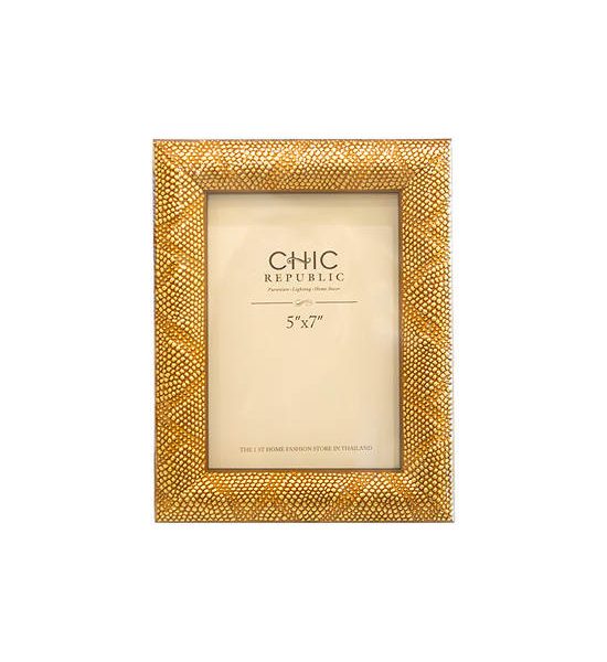 CHIC REPUBLIC Gold Photo Frame VERMONT/5x7. 100% оригинал
