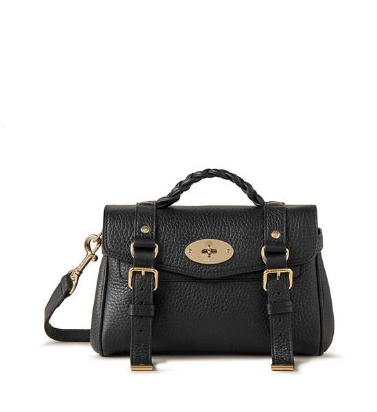 Mulberry Women Mini Alexa Black. 100% оригинал