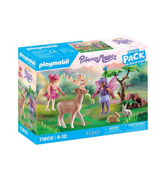 PLAYMOBIL Starter Pack Fairies with Forest Animals. 100% оригинал