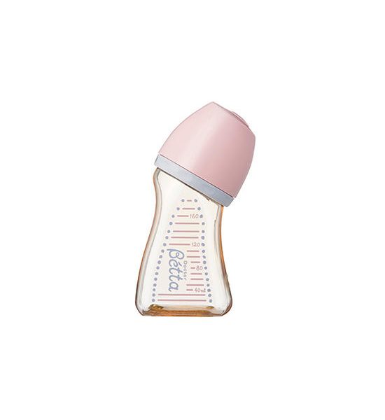 Dr.Betta Baby Pink Betta baby feeding bottle Anti-Colic - BPS + BPA Free Brain wide neck - WS2-160ml.. 100% оригинал