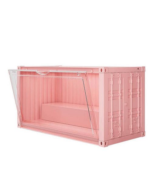 COCOGU Model box, model container with lights, model 910-1 - pink. 100% оригинал