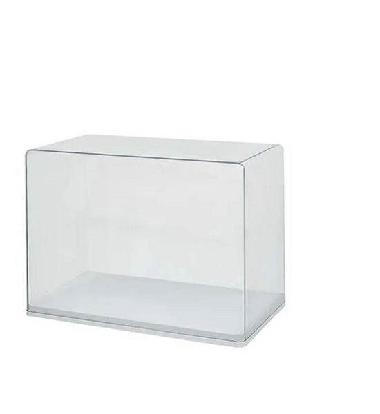 COCOGU Model box, dustproof, transparent, size L, model 887-2 - white. 100% оригинал