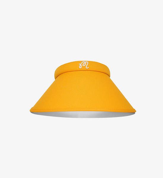 MALBON GOLF CLAIRE VISOR IN GOLD. 100% оригинал