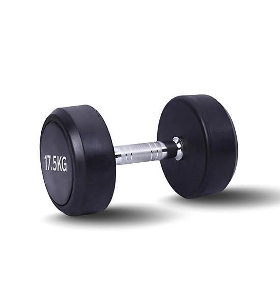 Homefittools Round dumbbell 17.5 kg 1 pair. 100% оригинал