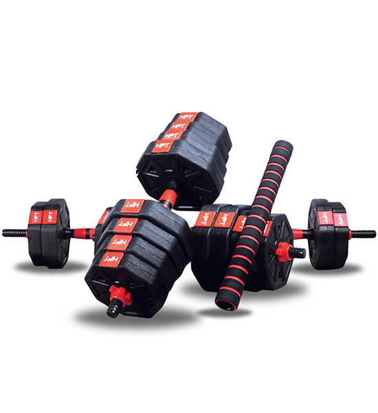 Homefittools Set Plastic dumbbell HFT 40 kg. 100% оригинал