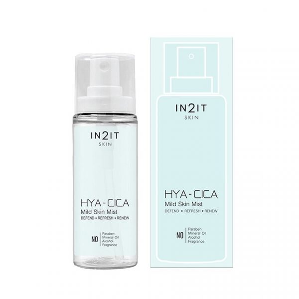In2It Hya Cica Мягкий спрей для кожи 50 мл. - In2It Hya Cica Mild Skin Mist 50ml.