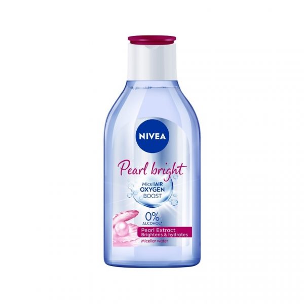 Nivea Micellair Oxygen Boost Pearl Bright 400 мл. เช็ดครื่องสำอาง - Nivea Micellair Oxygen Boost Pearl Bright 400 Ml. เช็ดเครื่องสำอาง