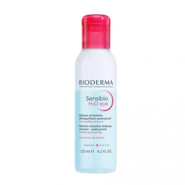 Bioderma Sensibio H2O Eye 125 мл. Средство для снятия макияжа с глаз и губ - Bioderma Sensibio H2O Eye 125 ml. Eye  Lip Makeup Remover