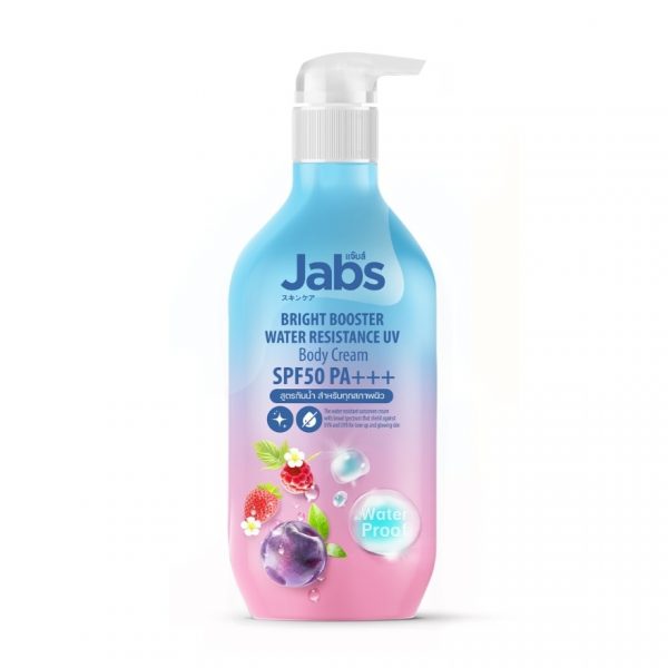 Крем Jabs Bright Booster Water Resistance UV Bady 450 мл. - Jabs Bright Booster Water Resistance UV Bady Cream 450 Ml.