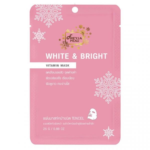 Freyja Peau White Bright Витаминная маска 1'S มาสก์หน้า วิตามิน - Freyja Peau White  Bright Vitamin Mask 1'S มาสก์หน้า วิตามิน