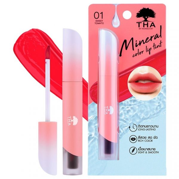 THA By Нончат Минеральная Тинт Губная Помада 01 - THA By Nongchat Mineral Color Lip Tint01