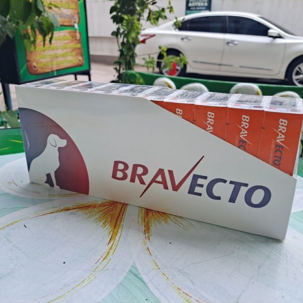 Упаковка 10 таблеток.бравекто 4,5-10 кг-bravecto от паразитов и клещей для собак. 250 мг
