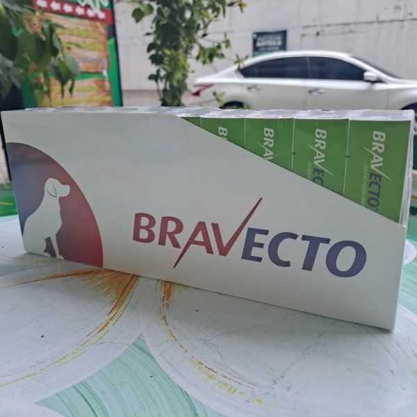 Упаковка 10 таблеток бравекто 10-20 кг-bravecto от паразитов и клещей для собак. 500 мг