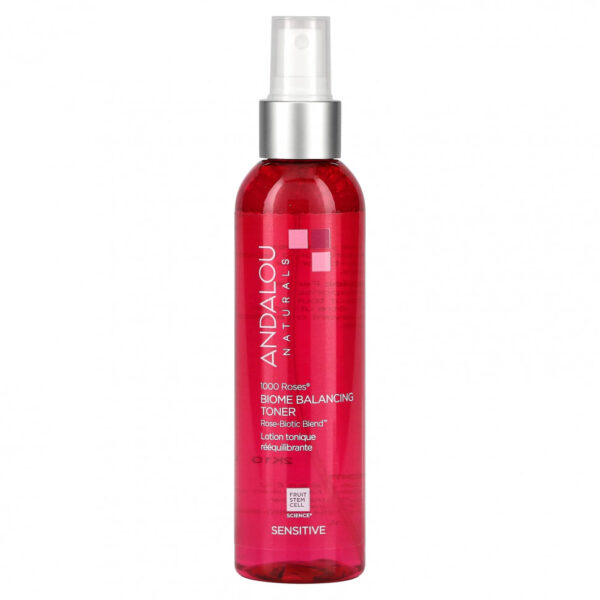 Andalou Naturals, 1000 Roses, балансирующий тоник Biome, для чувствительной кожи, 178 мл (6 жидк. Унций)