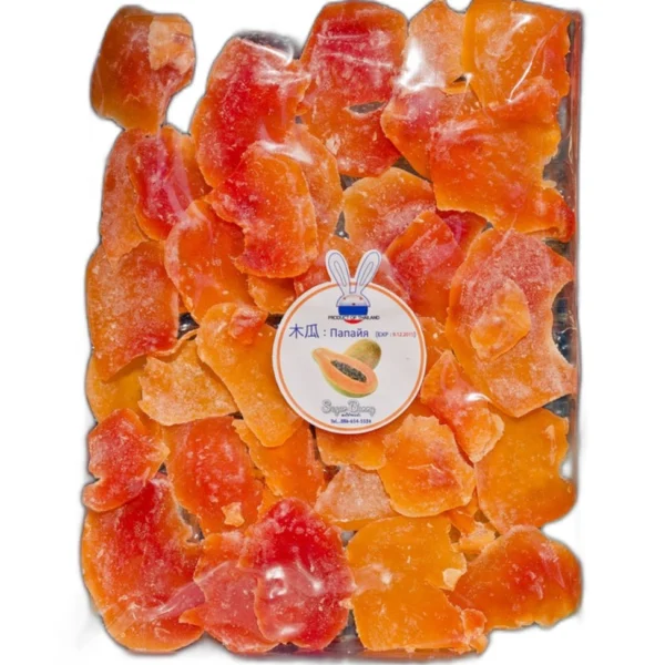 Сушеная тайская папайя 2% сахара 250 гр