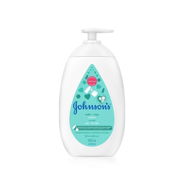 Johnson's Baby Lotion Milk + Rice 500 Ml. Оригинал