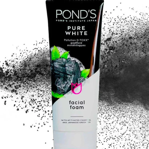 Очищающая пенка с углем и зеленым чаем Ponds 15 или 50 гр