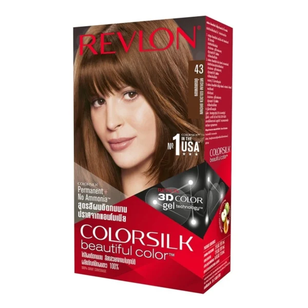 Revlon Colorsilk  43 Medium Golden Brown Оригинал