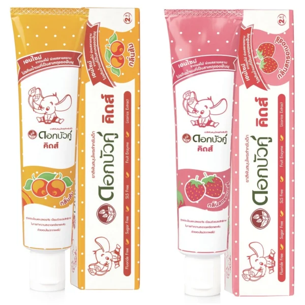 Детская зубная паста Twin Lotus 35 гр 2 вкуса
