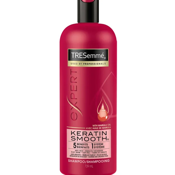 Шампунь с кератином и маслом Марулы Tresemme Keratin Smooth 480 мл