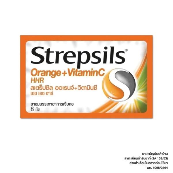 Strepsil Vitamin C-100 HHR 8 Tab Оригинал