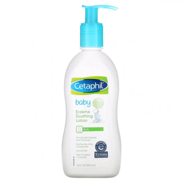 Cetaphil, Baby, Успокаивающий лосьон от экземы, 10 жидких унций (296 мл)