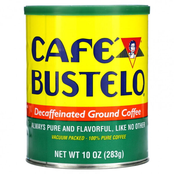 Caf? Bustelo, Молотый кофе без кофеина, 283 г (10 унций)