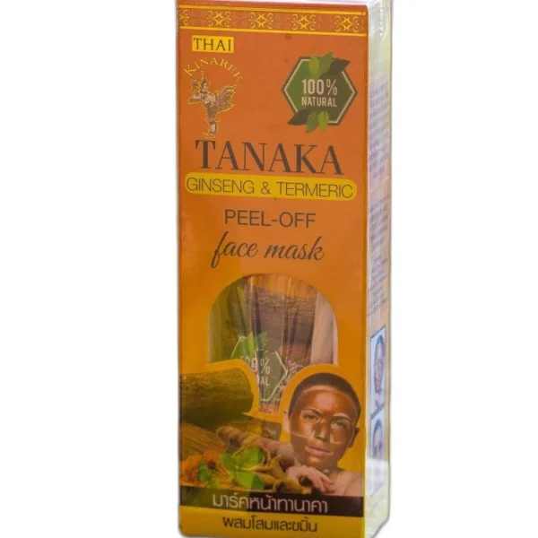 Маска - пленка с танакой, куркумой и женьшенем Thai Kinaree 120 мл
