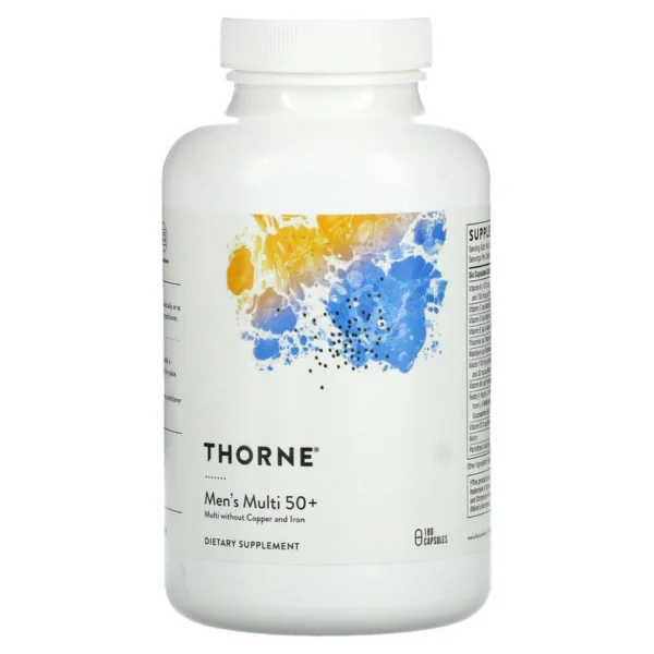 Thorne Research, мультивитамины для мужчин старше 50 лет, 180 капсул