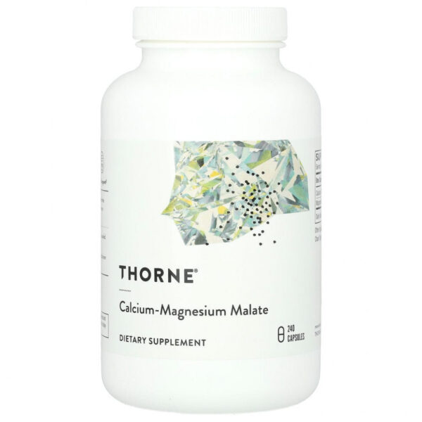 Thorne Research, Кальций-магний малат, 240 капсул