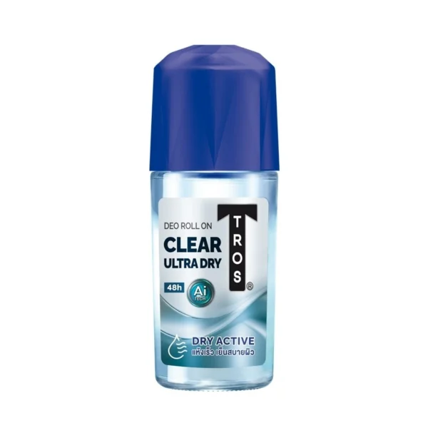 Tros Deo Roll On Clear 45 Ml. โรลออน ระงับกลิ่นกาย Оригинал