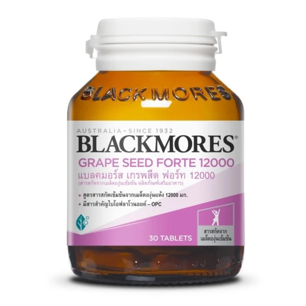 Blackmores Grape Seed Forte 12000 mg.30 Tab Оригинал