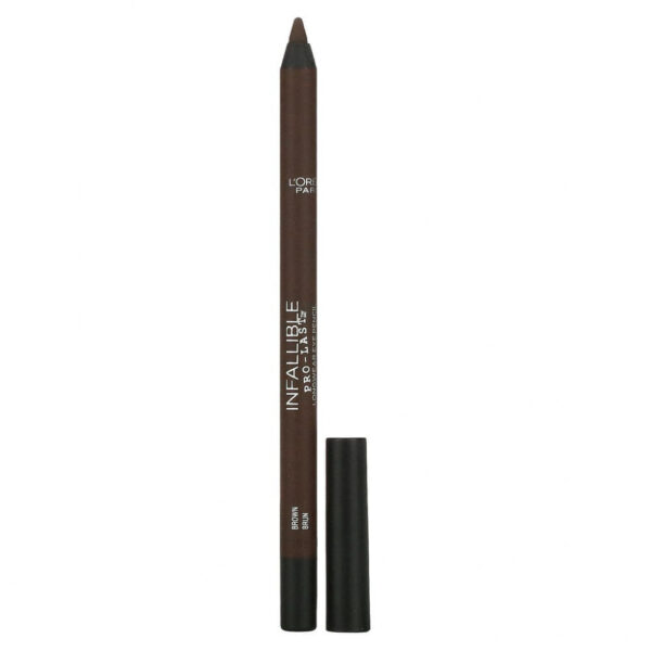 L'Oreal, Водостойкий карандаш для глаз Infallible Pro-Last, оттенок 940 «Коричневый», 1,2 г