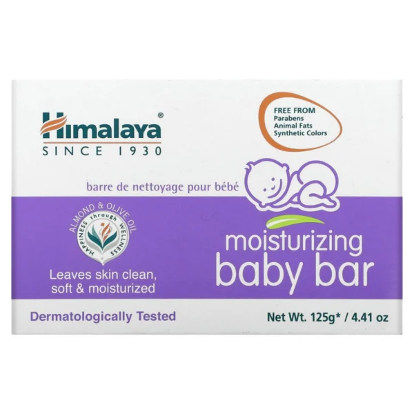 Himalaya, Увлажняющее детское мыло, 4,41 унц. (125 г)