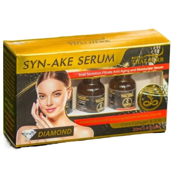 Сыворотка со змеиным пептидом Syn Ake Royal Thai Herb 3 шт по 20 мл