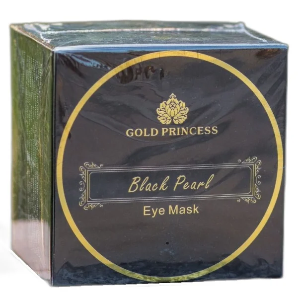 Гидрогелевые патчи с черным жемчугом и коллагеном Gold Princess 60 шт