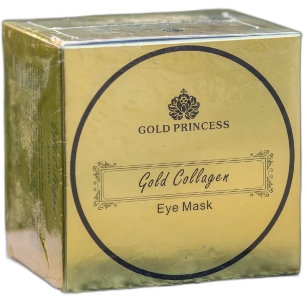 Патчи для кожи вокруг глаз с нанозолотом и коллагеном Gold Princess 60 шт