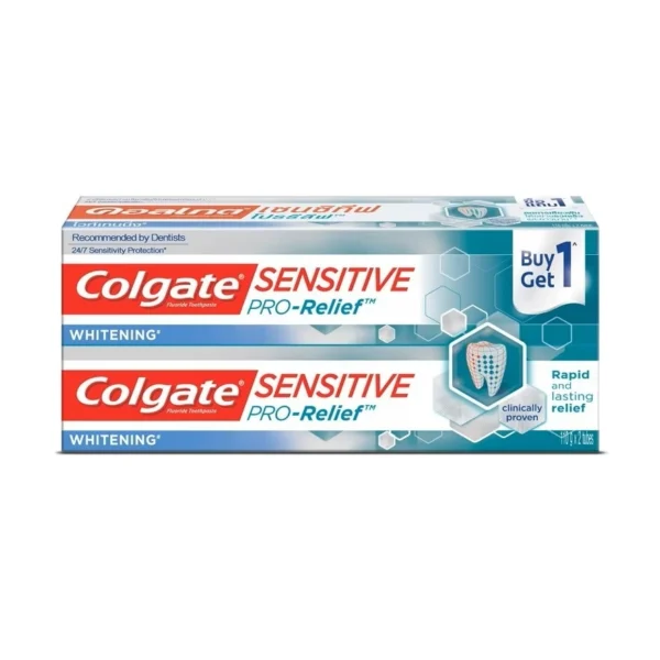 Colgate Toothpaste Sensitive Pro Relief Whitening 110 G. Twin Pack Оригинал